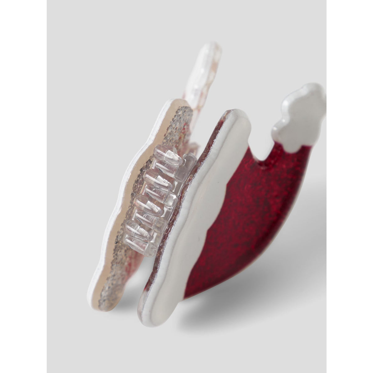 Name It Red Dahlia Christmas Hat Nkfriginger 2-Pak Hairclaw