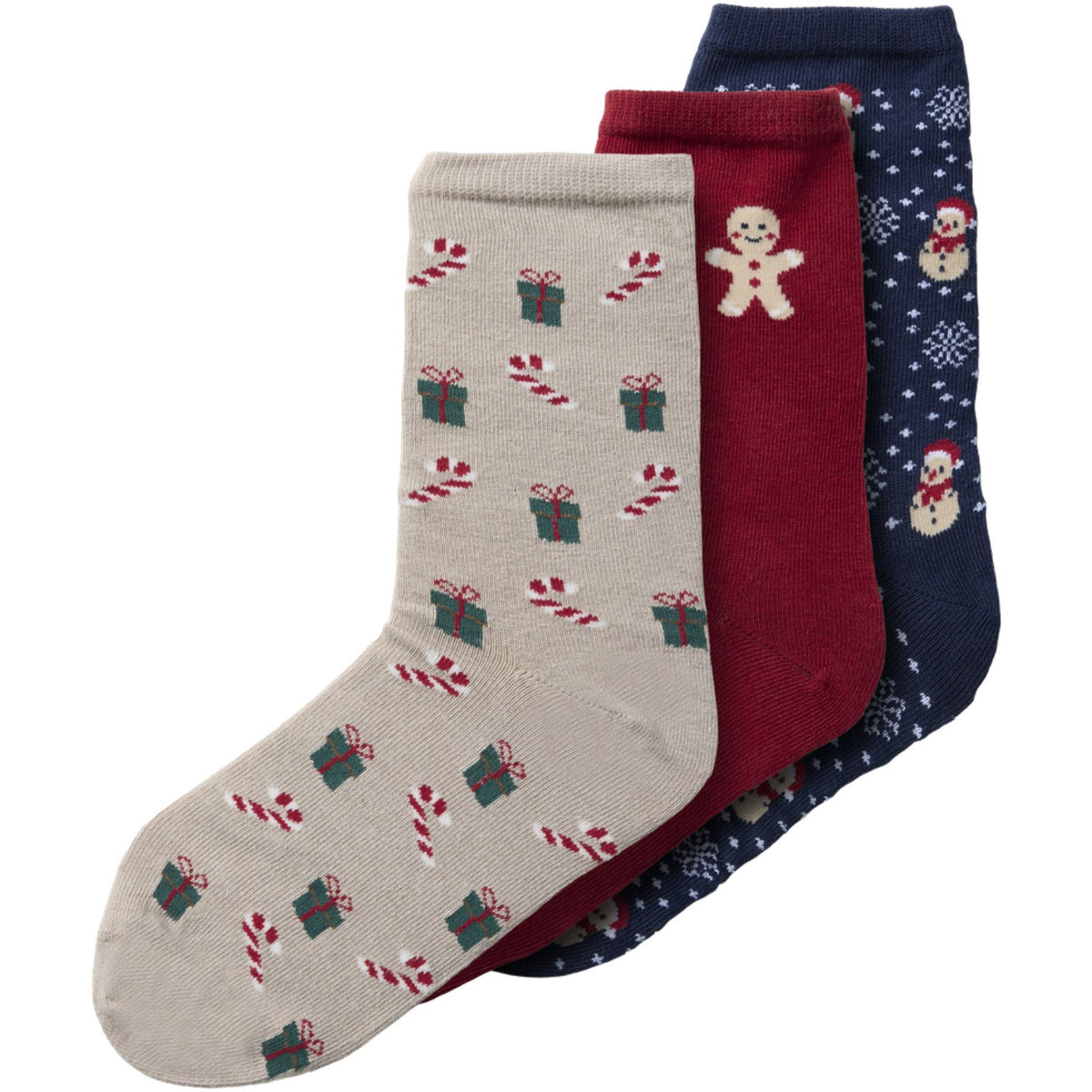 Name It Peyote Nknrichristmas 3-Pak Strømper