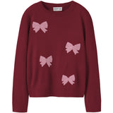 Name It Red Dahlia Nkfralle Ls Strik
