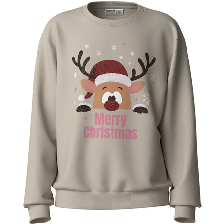 Name It Peyote Reindeer Nkfvertrud Ls Nreg Sweat Bru