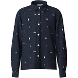Name It Navy Blazer Nkmviggo Ls Skjorte