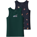 Name It Navy Blazer Nmmvismas 2-Pak Tank Top Giftpack