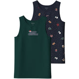 Name It Navy Blazer Nkmvismas 2-Pak Tank Top Giftpack