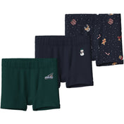 Name It Navy Blazer Nmmvismas 3-Pak Strømpebukser Giftpack