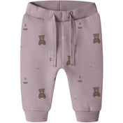 Name It Mauve Shadows Nbfragine Sweat Bukser Bru