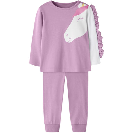 Name It Full Blooming Pink Nmfreteq Night Sæt