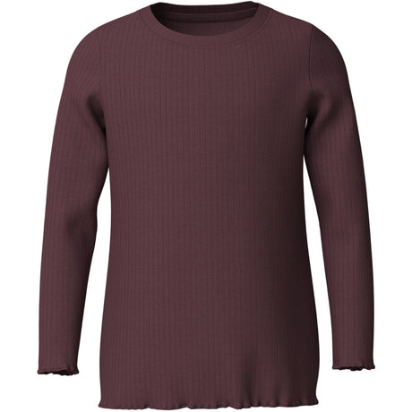 Name It Catawba Grape Nkfvemma Glitter Ls Slim Top