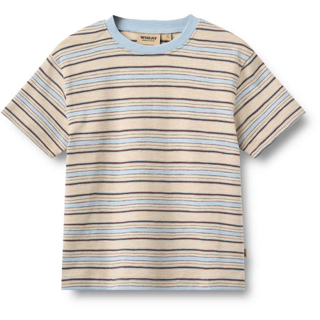 Wheat Multi Blue Stripe 2 T-Shirt S/S Fabian