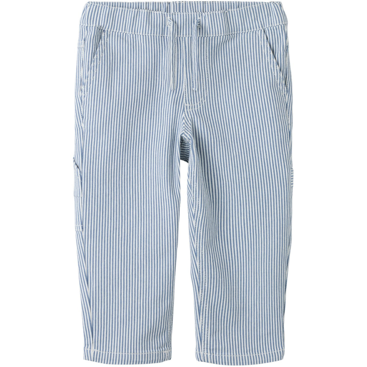 Name It White Moonlight Blue Nmmnola Tap Stripe Bukser Carp 2299-Yf