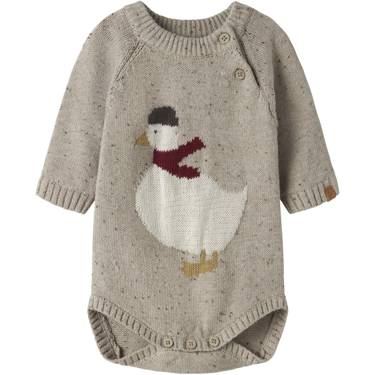 Lil'Atelier Oxford Tan Duck Nbngalto Ria Ls Strik Body Lil