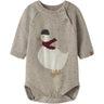 Lil'Atelier Oxford Tan Duck Nbngalto Ria Ls Strik Body Lil