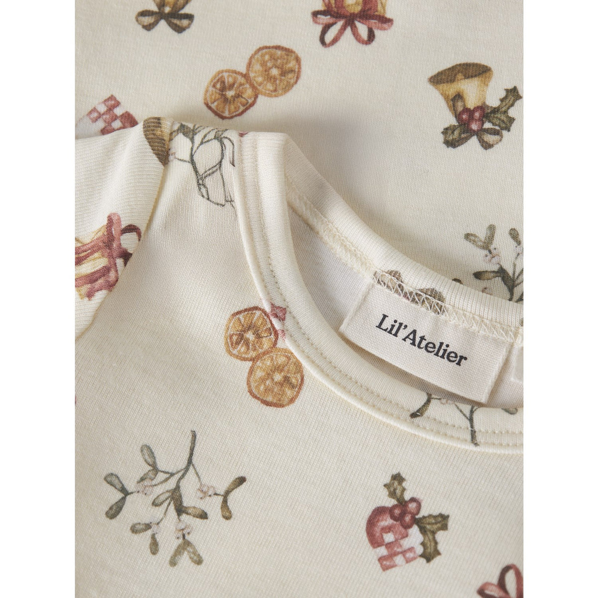 Lil'Atelier Turtledove Old Christmas Nbnlayo Gus Ls Slim Body Lil