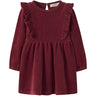 Lil'Atelier Biking Red Nmfsaga Sag Ls Kjole Lil
