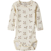 Lil'Atelier Turtledove Rosehip Nbflayo Sig Ls Slim Body Lil