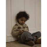 Lil'Atelier White Pepper Nmmronan Ls Strik Polo Lil