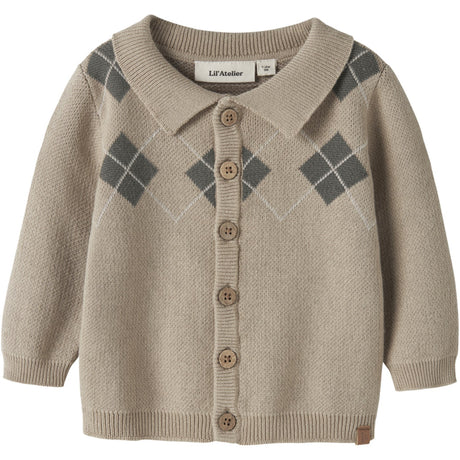 Lil'Atelier White Pepper Mulled Basil Nbmronan Ls Strik Polo Card Lil
