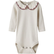 Lil'Atelier Turtledove Biking Red Nbffundo Lia Ls Slim Body Lil