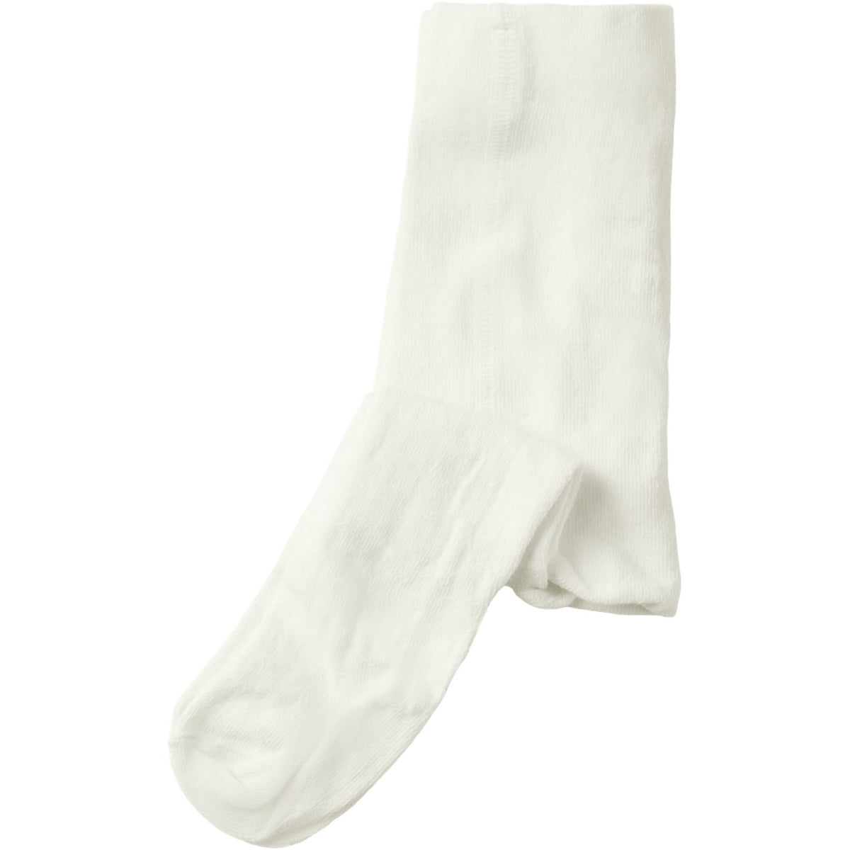 Lil'Atelier Coconut Milk Nbnilso Rug Pointelle Strømpebukser Lil