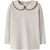 Lil'Atelier Turtledove Biking Red Nmffundo Lia Ls Slim Top Lil
