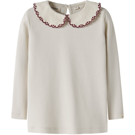 Lil'Atelier Turtledove Biking Red Nmffundo Lia Ls Slim Top Lil