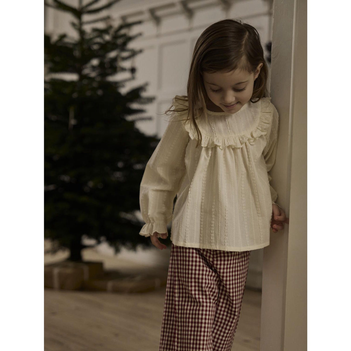 Lil'Atelier Turtledove Nmfrosea Ls Loose Skjorte Lil