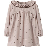 Lil'Atelier Bark Nmfseanne Ls Loose Kjole Lil