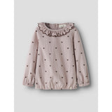 Lil'Atelier Bark Nmfseanne Ls Loose Skjorte Lil