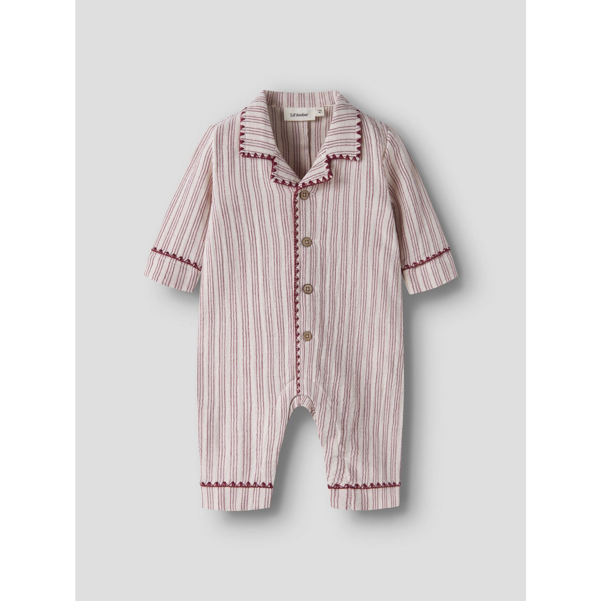 Lil'Atelier Turtledove Biking Red Nbnsage Nun Loose Night Dragt Lil