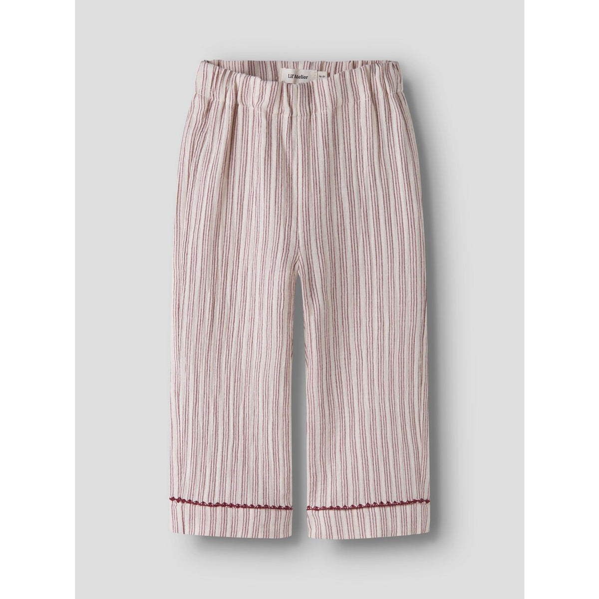 Lil'Atelier Turtledove Biking Red Nmnsage Nun Pyjamas Sæt Lil