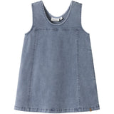 Lil'Atelier Medium Blue Denim Nmfdevas Dnm Spencer Kjole 6005-Es Lil