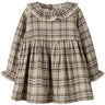 Lil'Atelier White Pepper Nmfrenrik Ls Loose Kjole Lil