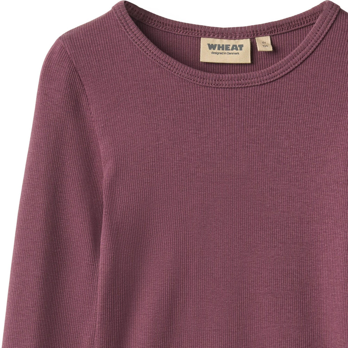 Wheat Eggplant Bluse Ida