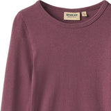 Wheat Eggplant Bluse Ida
