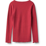 Wheat Red Cherry Bluse Ida