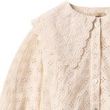 Wheat Almond Peach Skjorte L/S Flora