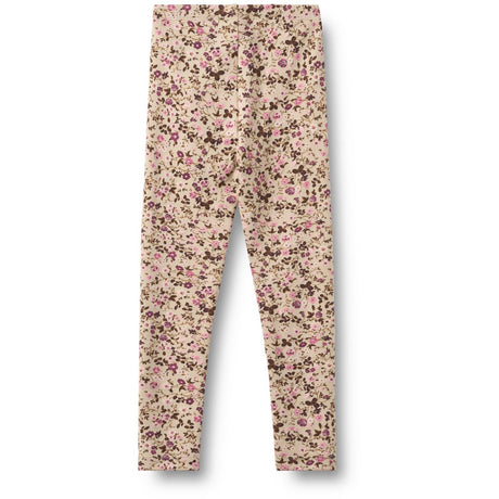 Wheat Soft Sand Flower Wine Leggings Jules