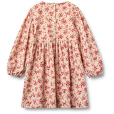 Wheat Almond Peach Flowers Kjole L/S Sylvia