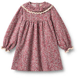 Wheat Grape Flowers Kjole L/S Krave Elvira