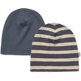 Wheat Greyblue Stripe 2 Hue Soft Aidan