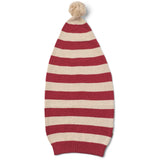 Wheat Red Christmas Stripe Strikket Christmas Hue