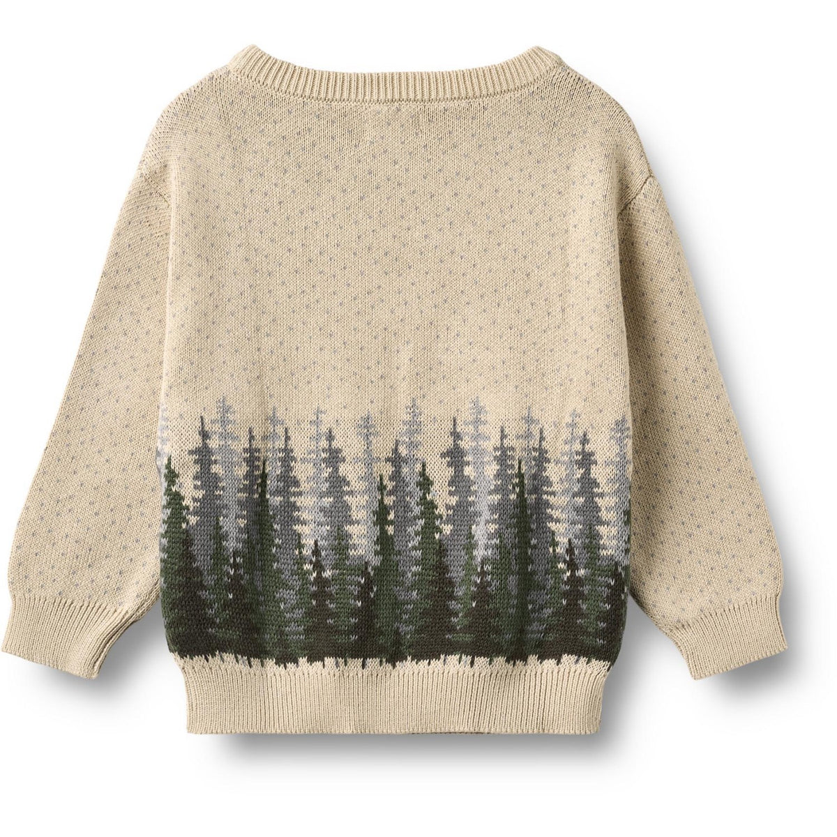 Wheat Offwhite Jacquard Pullover Finley
