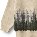 Wheat Offwhite Jacquard Pullover Finley