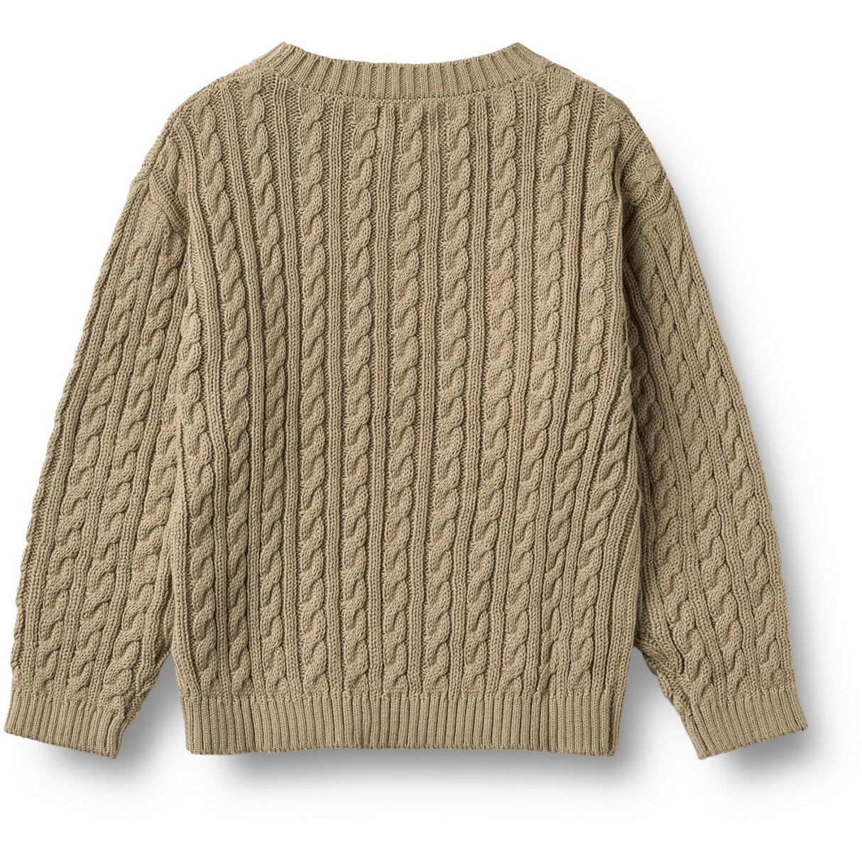Wheat Gravel Strik Pullover L/S Oliver