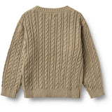 Wheat Gravel Strik Pullover L/S Oliver