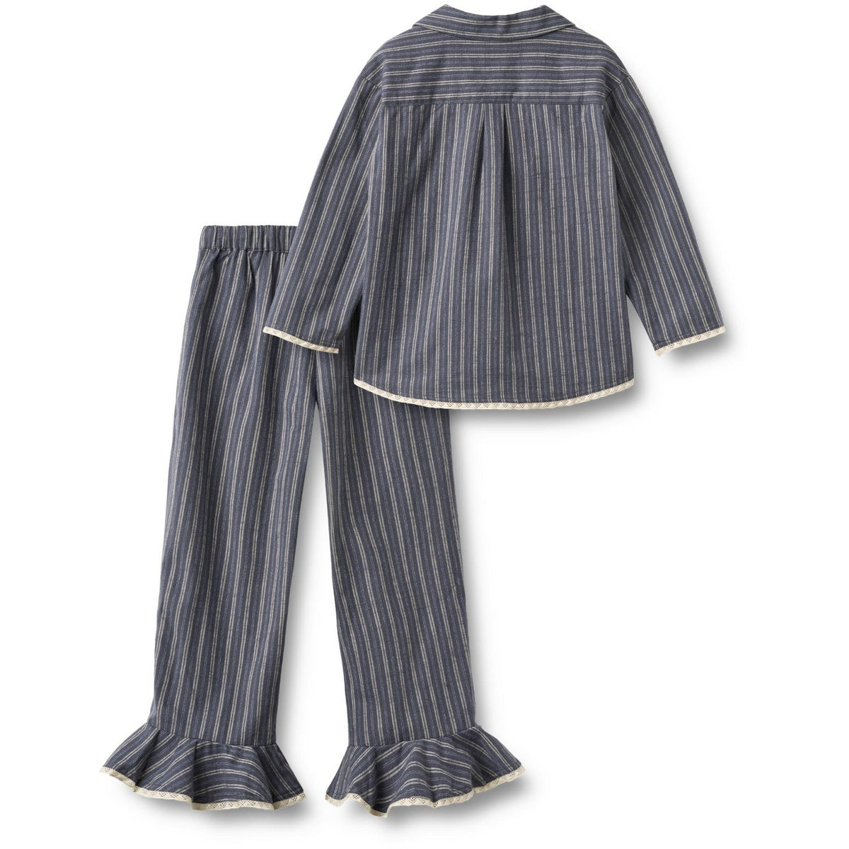 Wheat Blue Holiday Stripe Pyjamas Fie