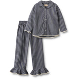 Wheat Blue Holiday Stripe Pyjamas Fie