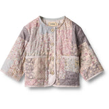 Wheat Patchwork Flowers Quilt Jakke Ima