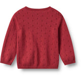 Wheat Red Cherry Strik Cardigan Maia