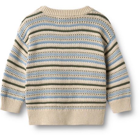Wheat Offwhite Jacquard Pullover Harlow