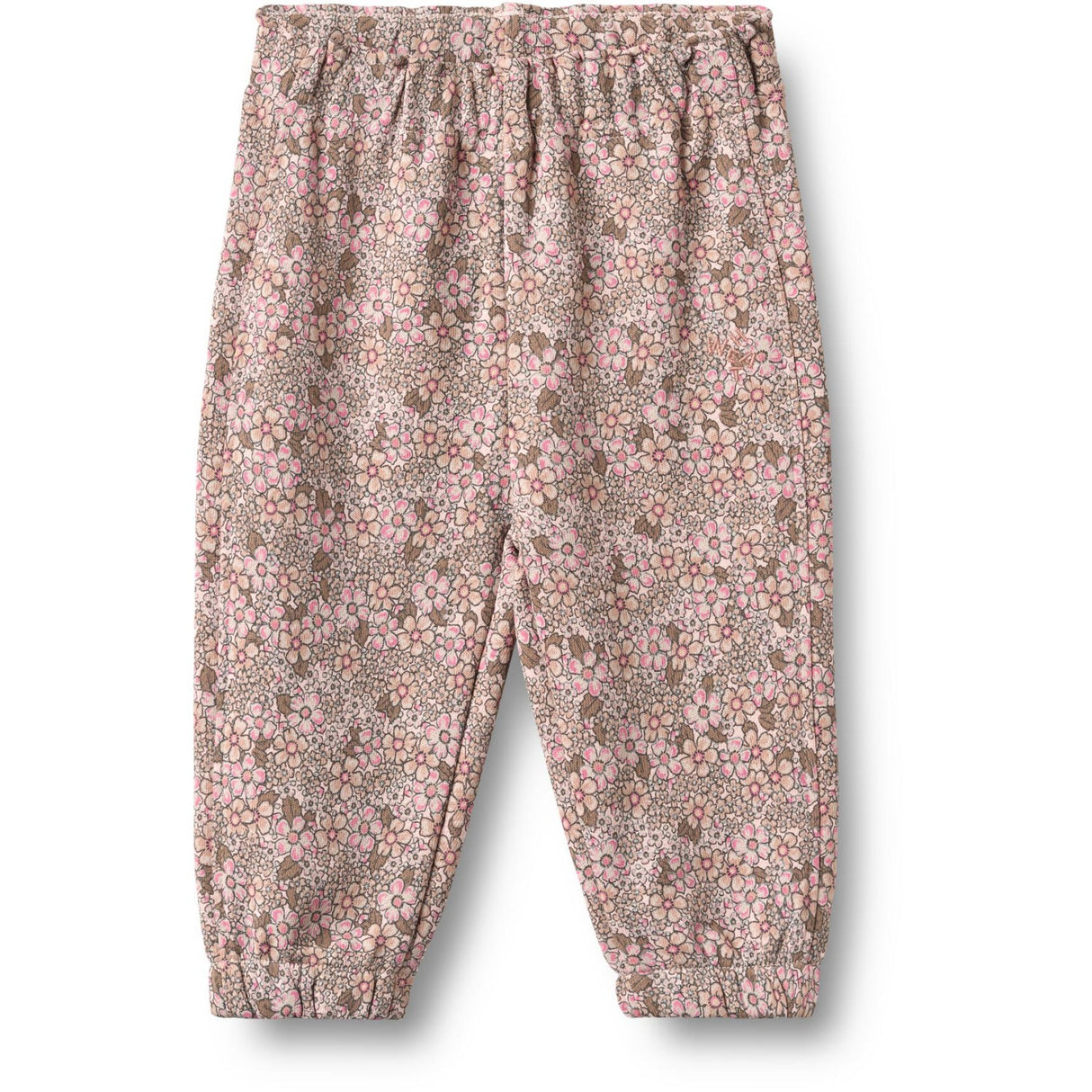 Wheat Rose Brown Flowers Sæt Sweatshirt & Trousers Emery
